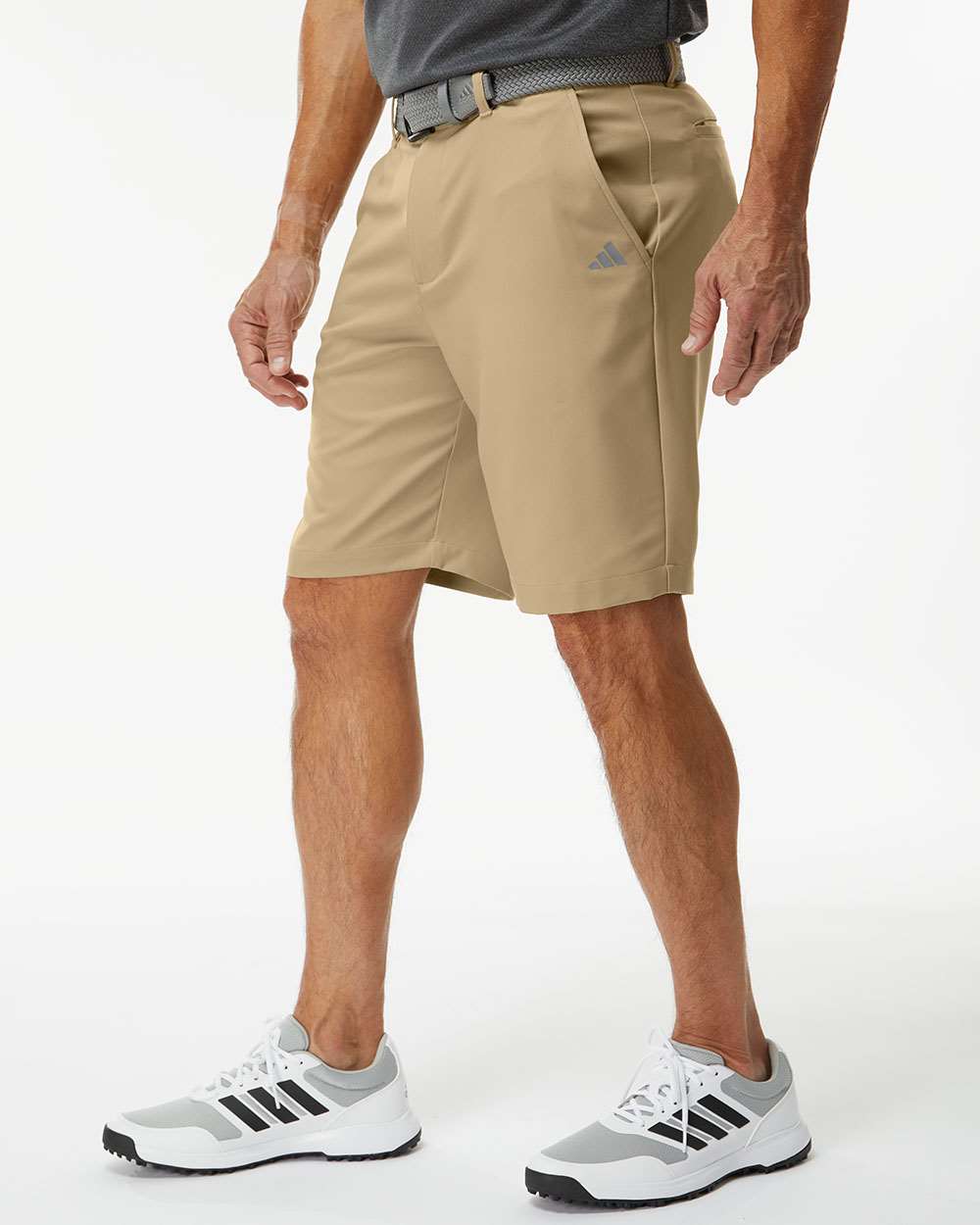 Men's Golf Shorts - OnModelSide - B15453540 - Hemp