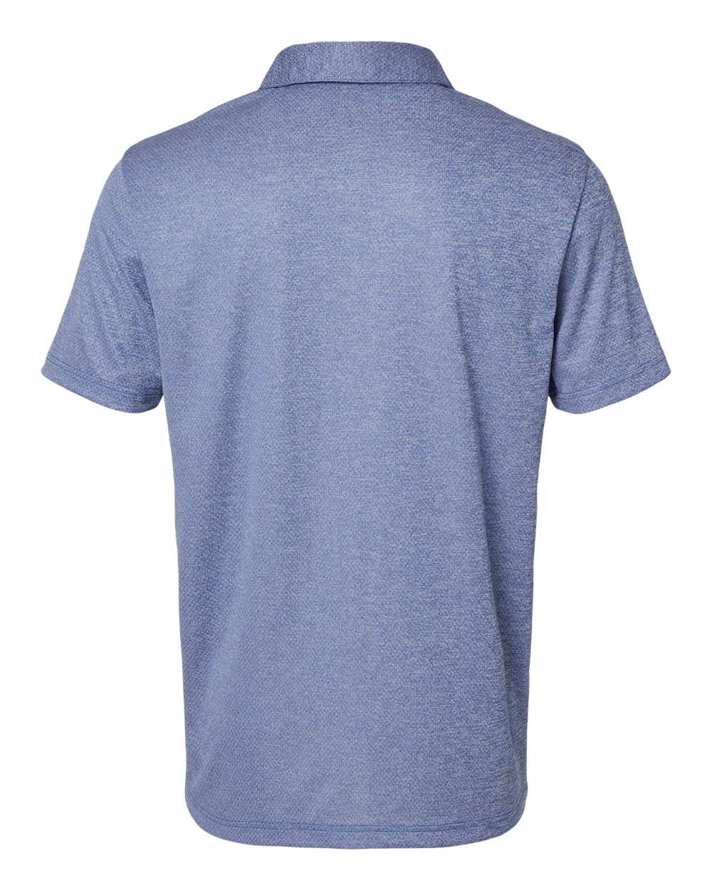 Men's Space Dyed Polo - Back - B55553753 - Collegiate Royal Melange