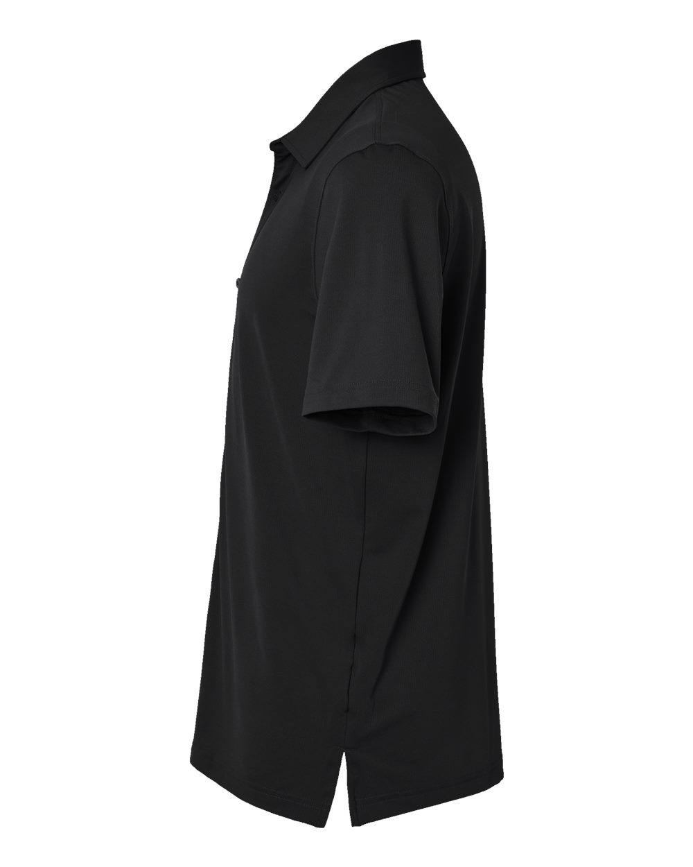 Men's Button Down Short Sleeve Shirt - DirectSide - B55953503 - Black