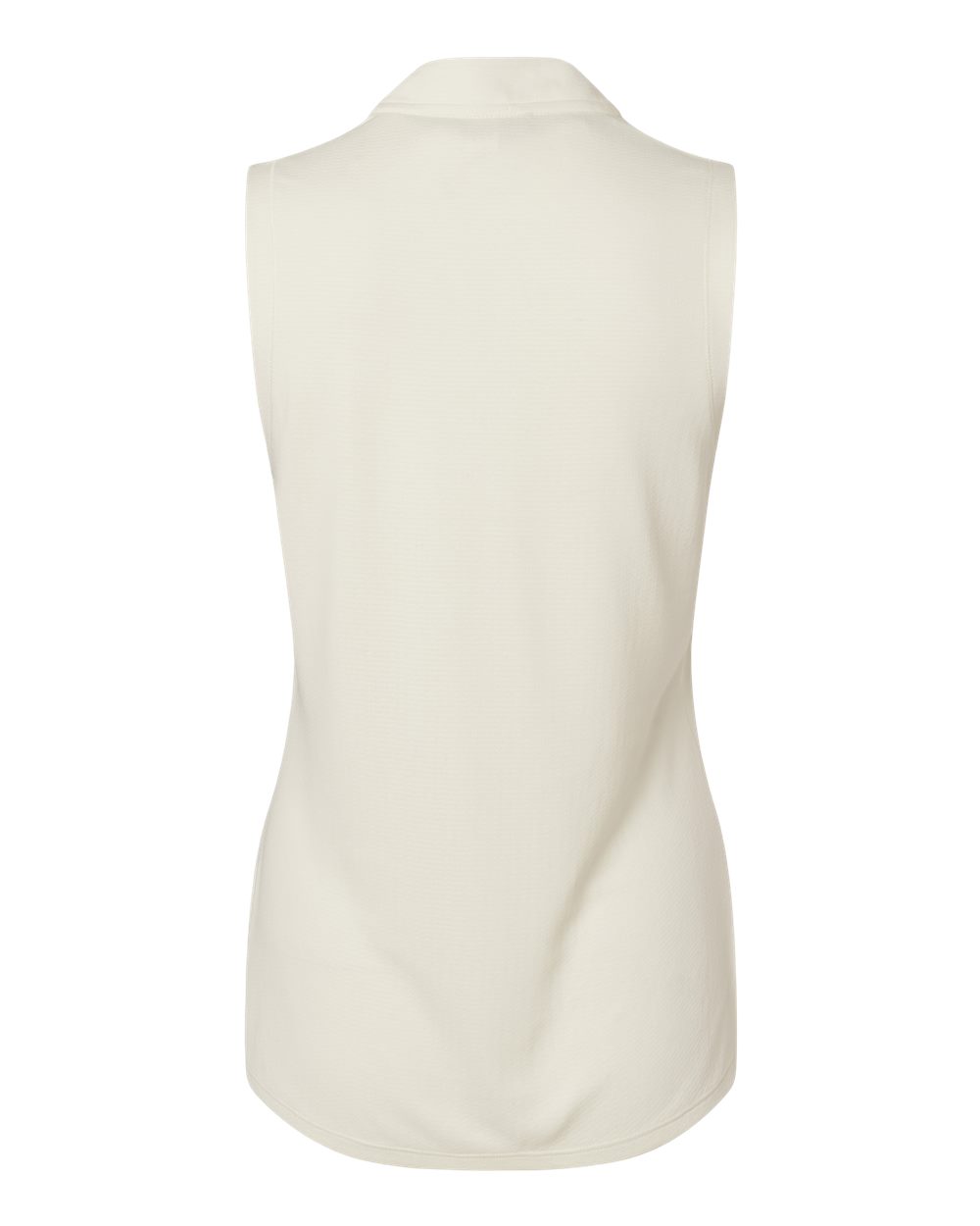 Women's Ultimate365 Textured Sleeveless Shirt - Back - B56453242 - Ivory
