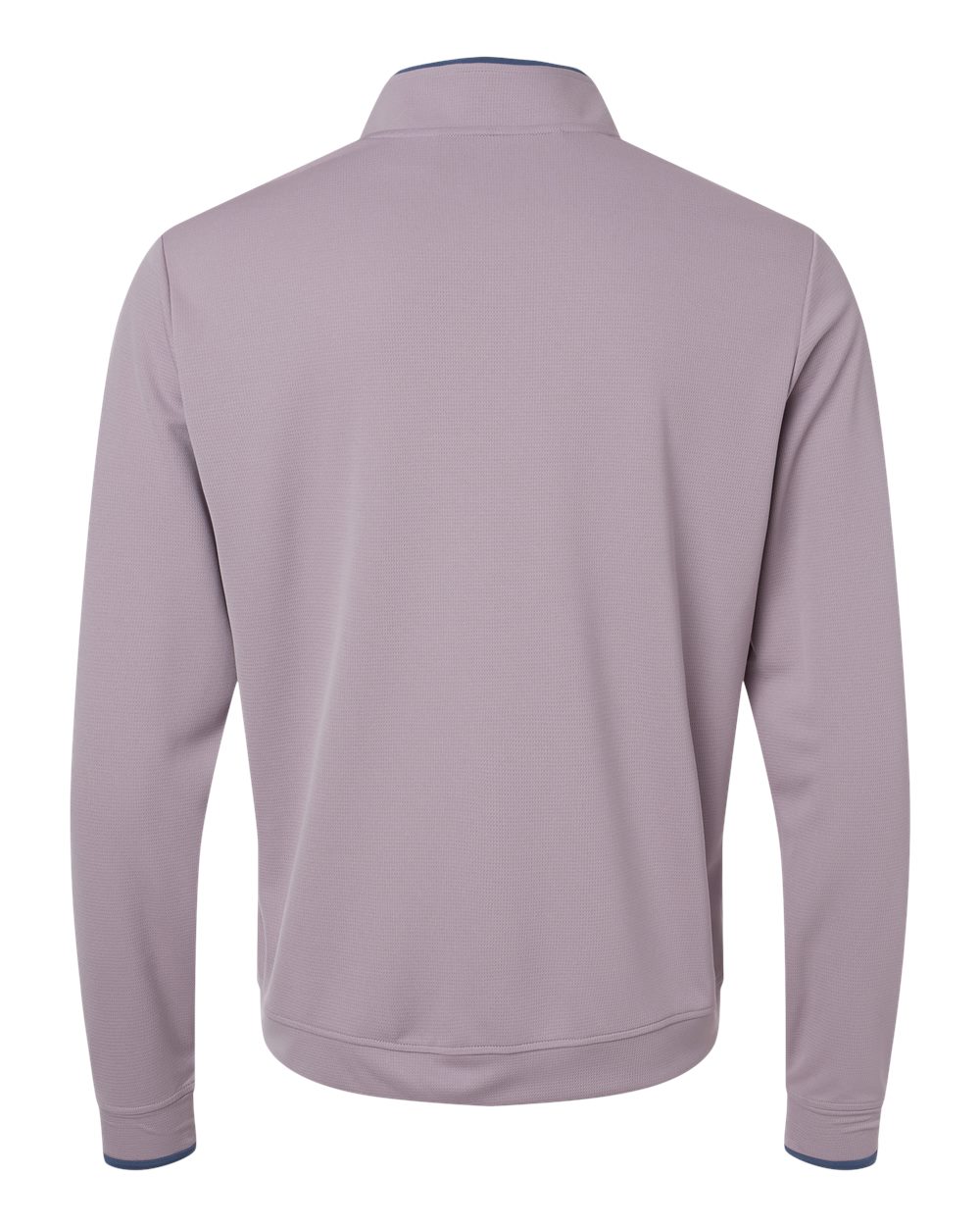 Men's Lightweight Quarter-Zip Pullover - Back - B56553273 - Preloved Fig/ Preloved Ink