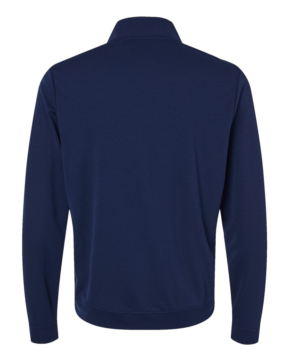 Men's Lightweight Quarter-Zip Pullover - Back - B56553653 - Collegiate Navy/ White