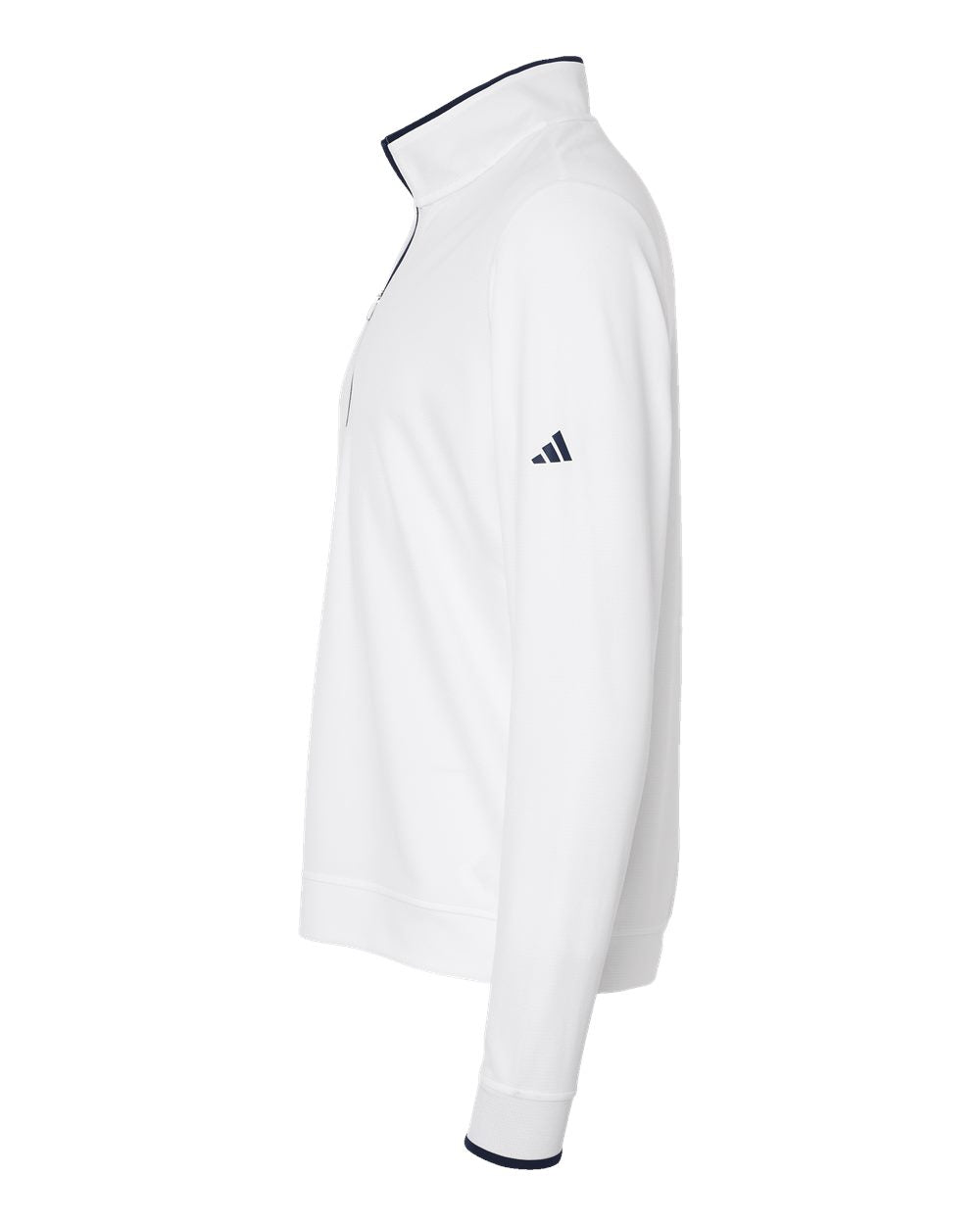 Men's Lightweight Quarter-Zip Pullover - DirectSide - B56553003 - White/ Navy