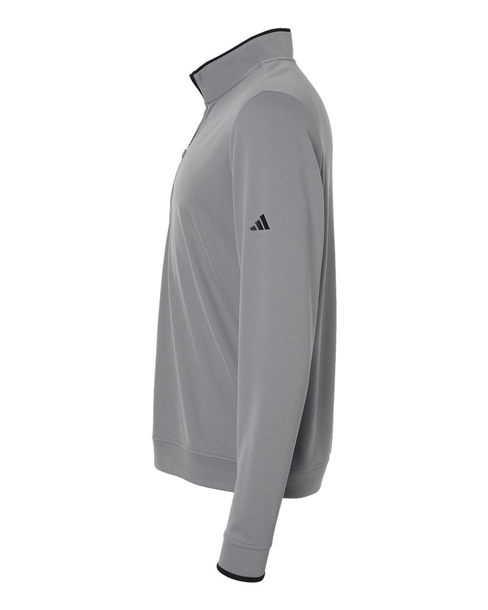 Men's Lightweight Quarter-Zip Pullover - DirectSide - B56553093 - Grey Three/ Black