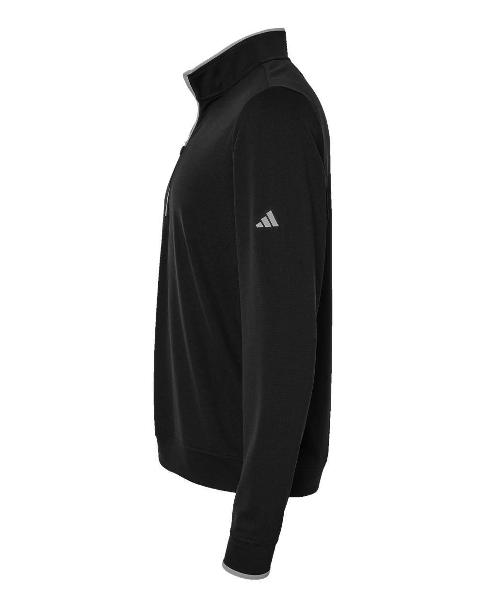 Men's Lightweight Quarter-Zip Pullover - DirectSide - B56553503 - Black/ Grey Three