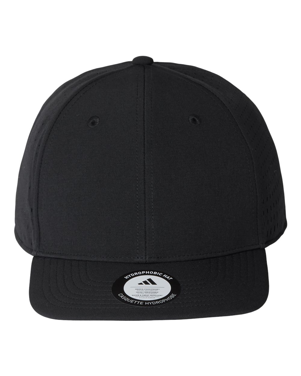 Sustainable Hydrophobic Tour Cap - Front - B00095500 - Black