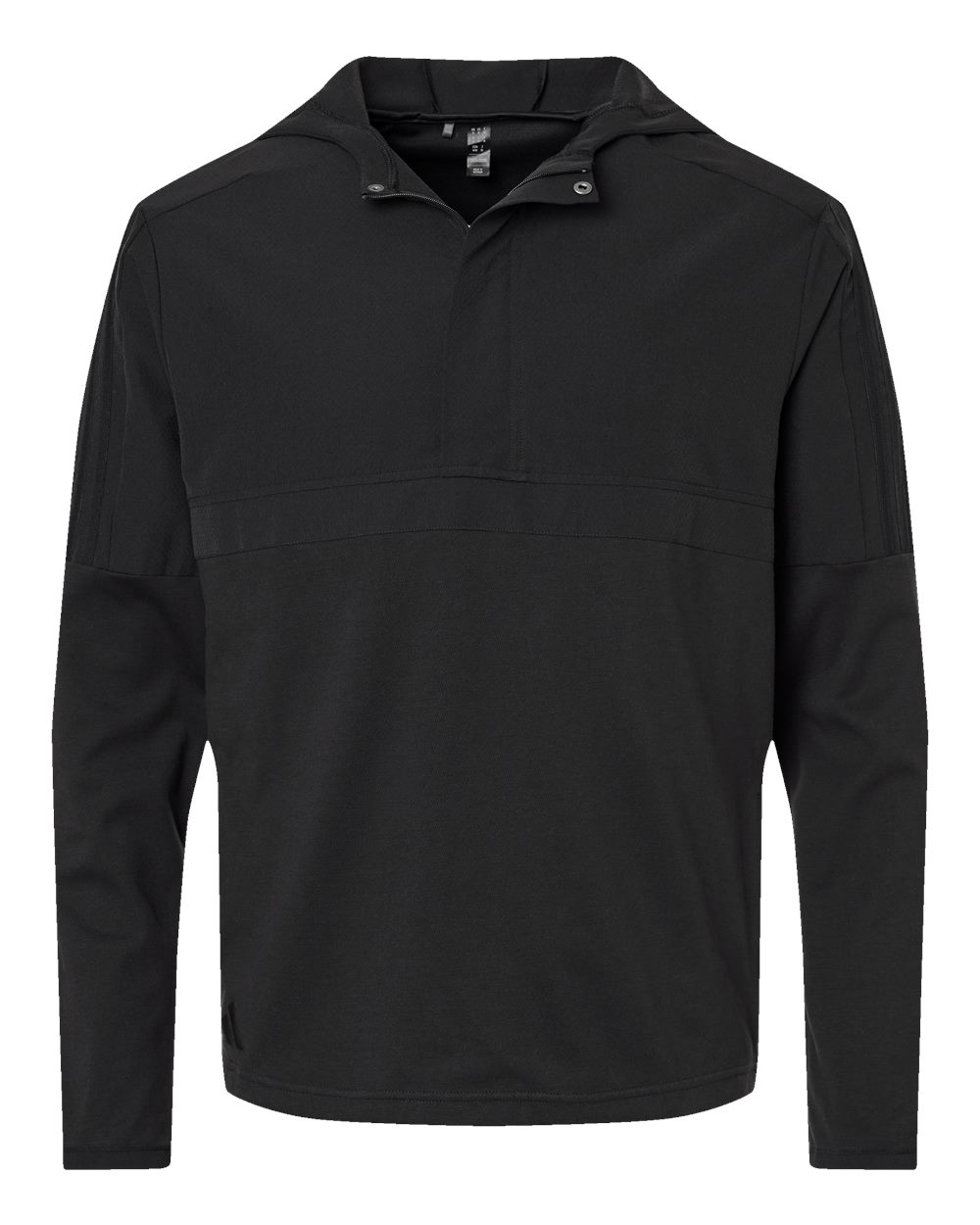 Men's Hooded Anorak - Front - B10053502 - Black