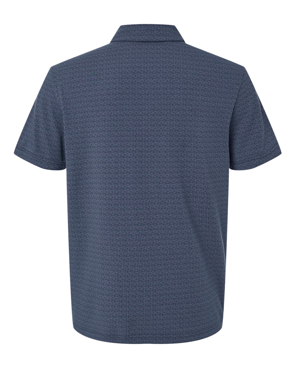 Men's Printed Blend Polo - Back - B10353103 - Preloved Ink