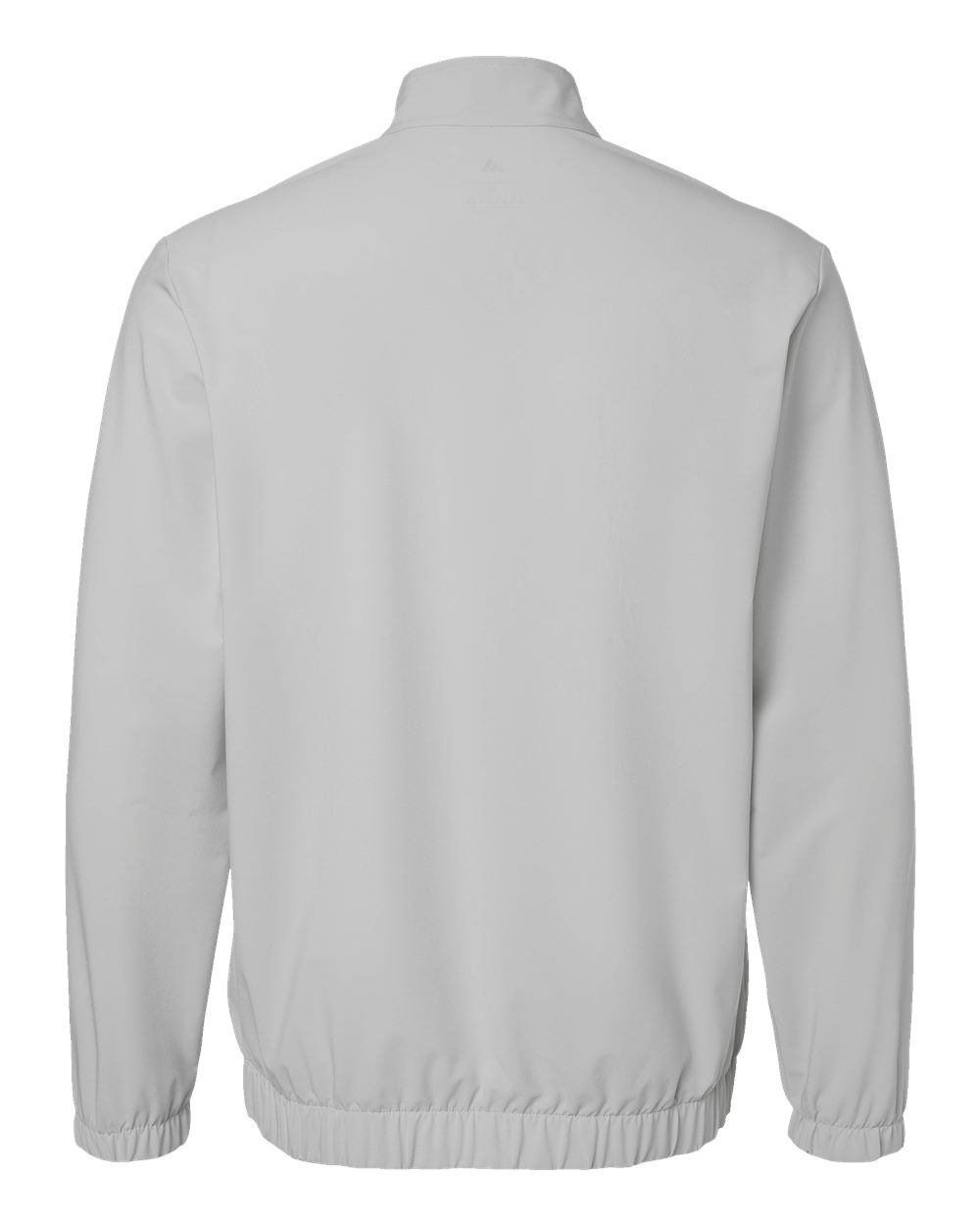 Men's Woven Half-Zip Pullover - Back - B11153582 - Grey One