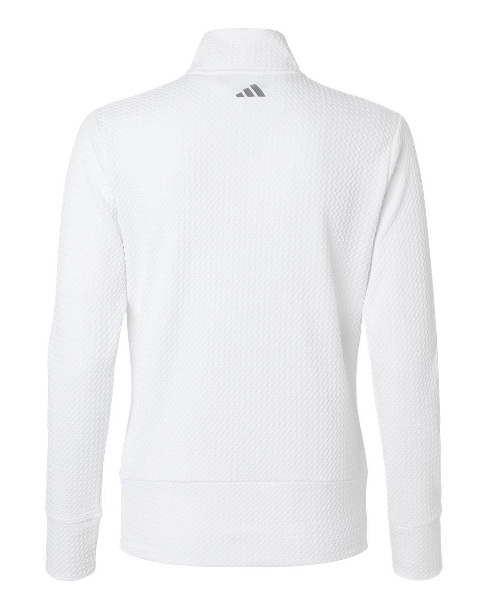 Women's Ultimate365 Textured Full-Zip Jacket - Back - B11753002 - White