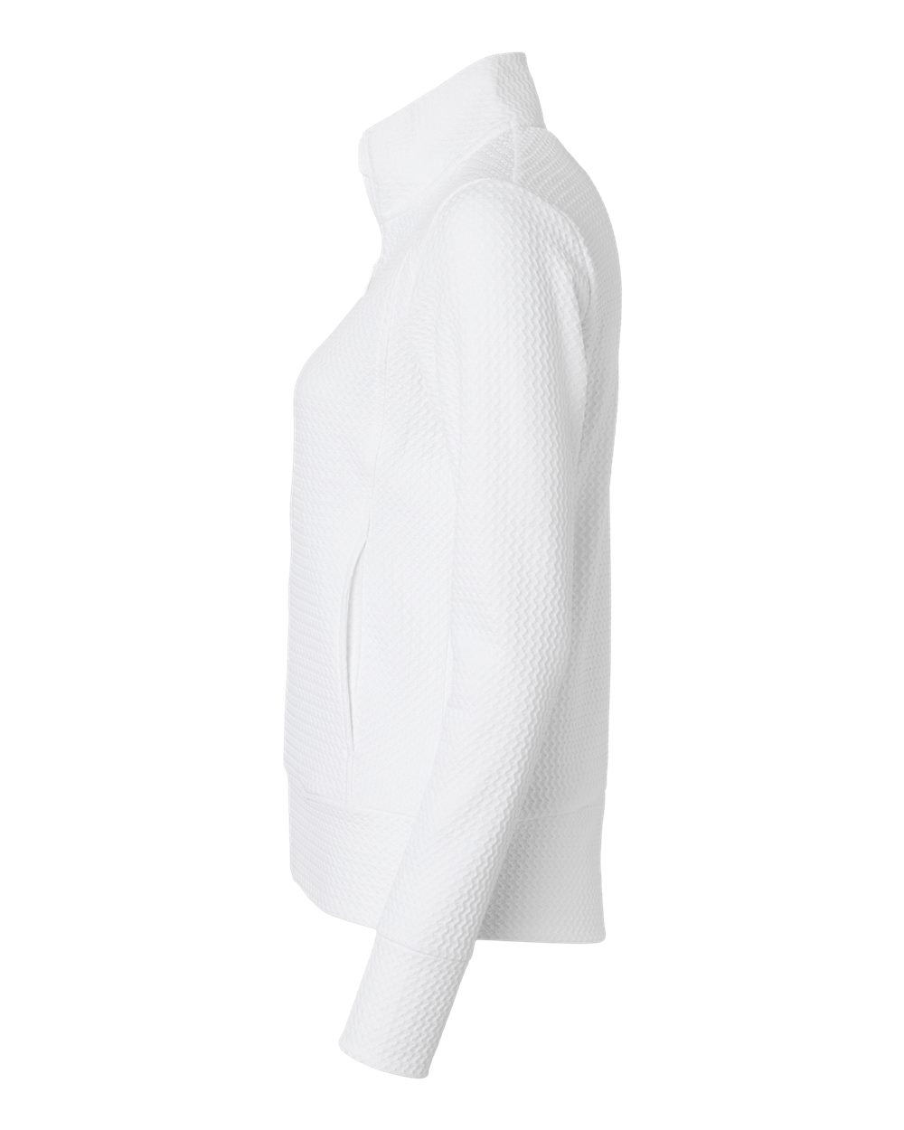 Women's Ultimate365 Textured Full-Zip Jacket - DirectSide - B11753002 - White