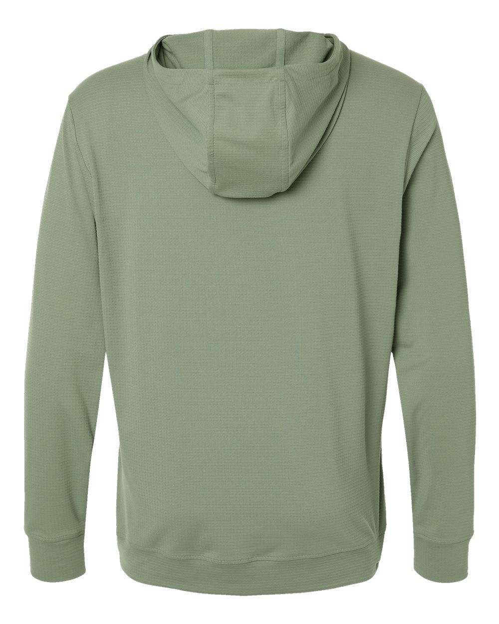 Men's Ultimate365 Elevated Hoodie - Back - B12253103 - Silver Green