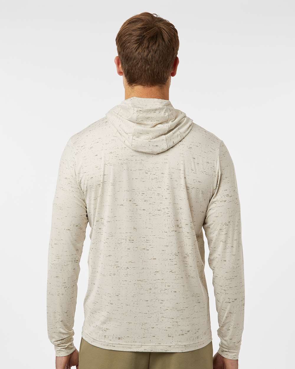 Men's Core Lightweight Hooded T-Shirt - OnModelBack - B12353093 - Alumina