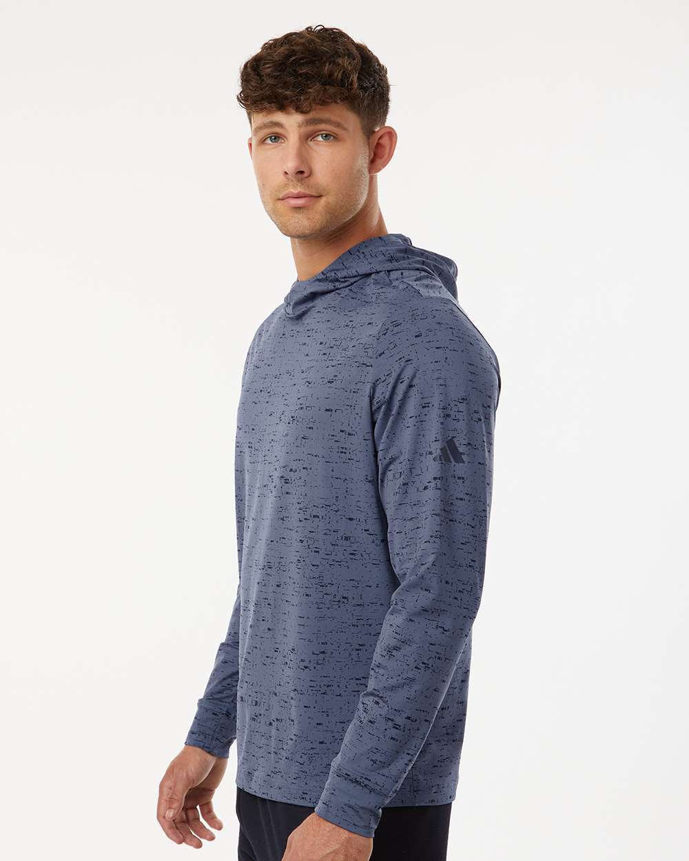 Men's Core Lightweight Hooded T-Shirt - OnModelSide - B12353753 - Preloved Ink
