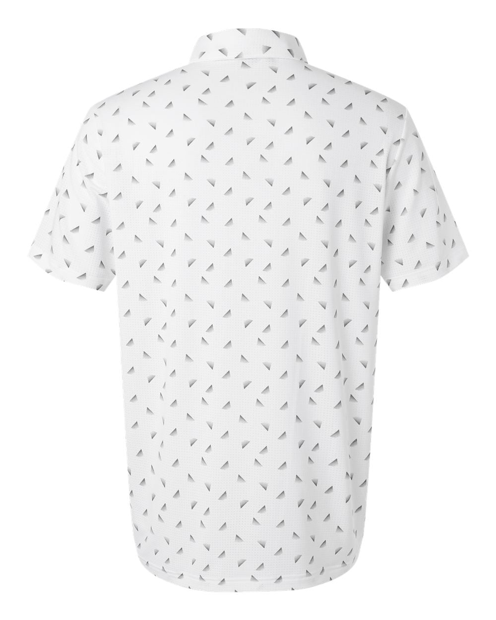 Men's Ultimate365 Mesh Polo - Back - B12553503 - White/ Black