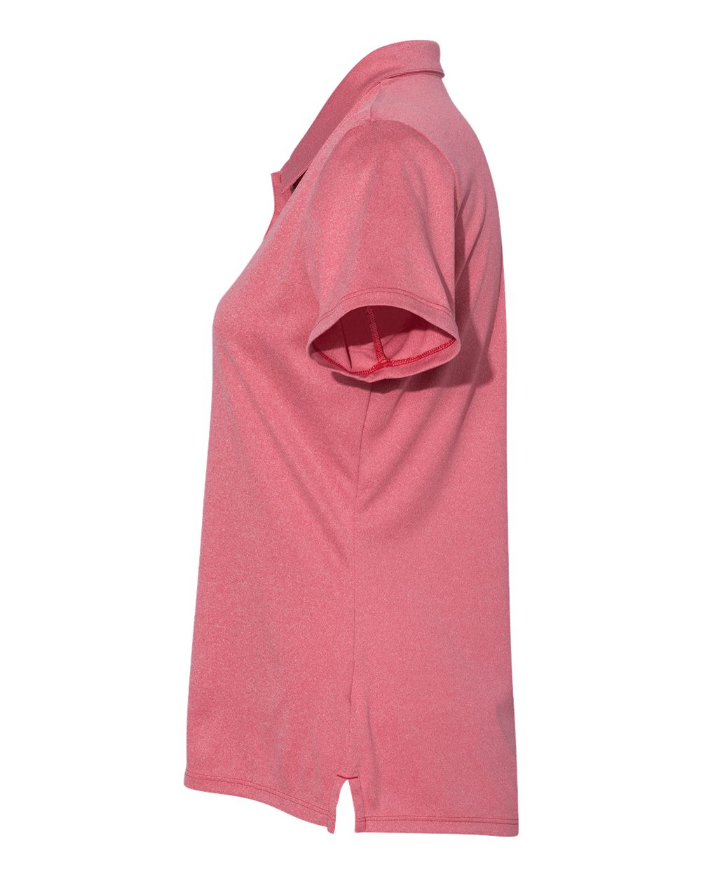 Women's Heathered Polo - DirectSide - B80953703 - Power Red Heather