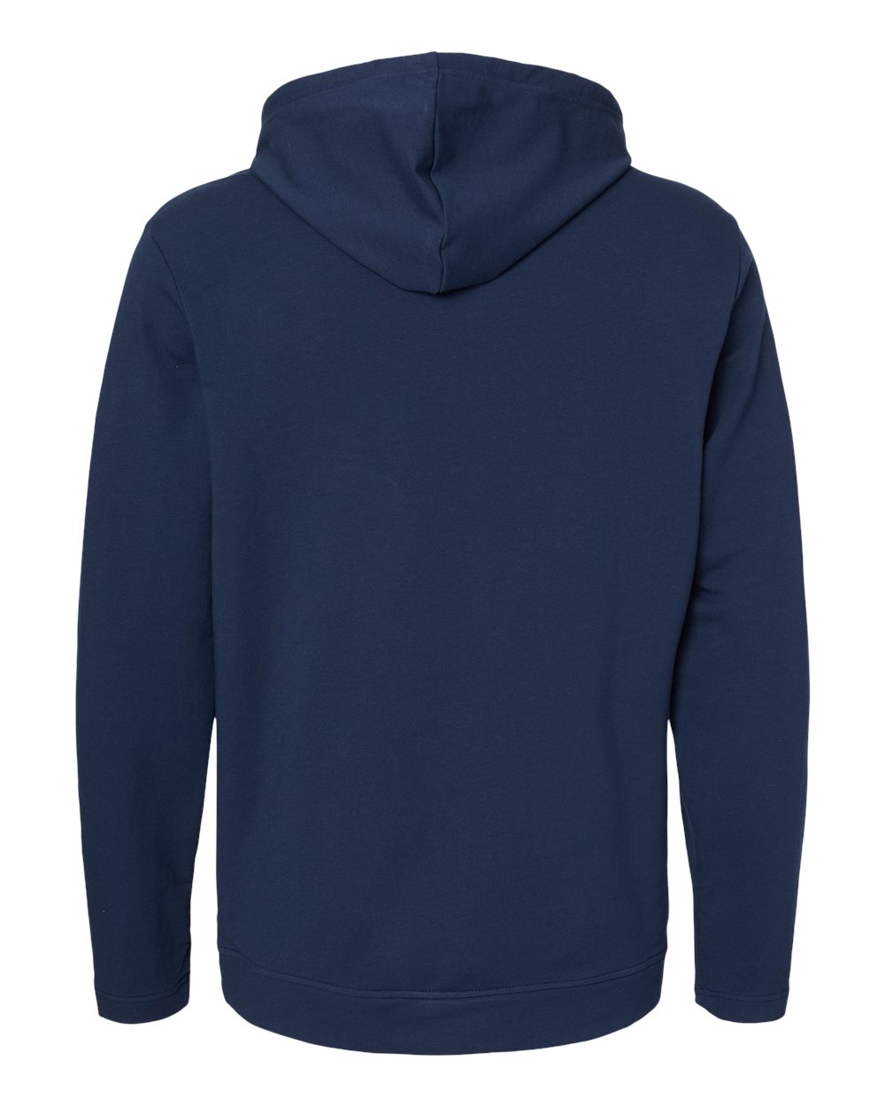 Men's Lightweight Hooded Sweatshirt - Back - B00153653 - Collegiate Navy