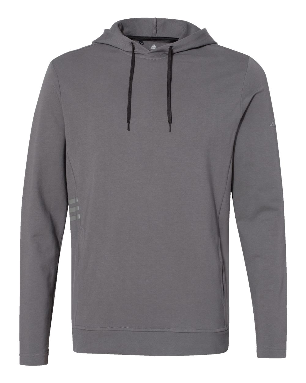 Men's Lightweight Hooded Sweatshirt - Front - B00153583 - Grey Five