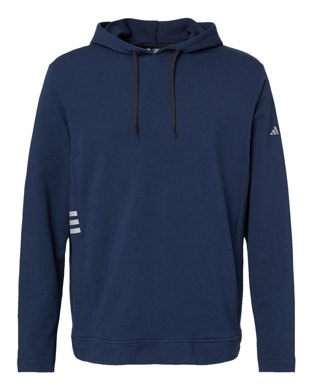 Men's Lightweight Hooded Sweatshirt - Front - B00153653 - Collegiate Navy