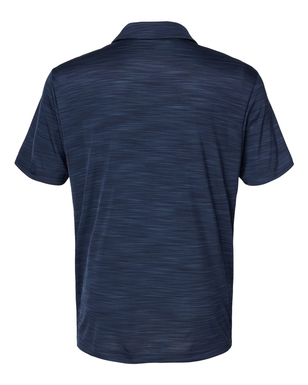 Men's Mélange Polo - Back - B00953653 - Collegiate Navy Melange