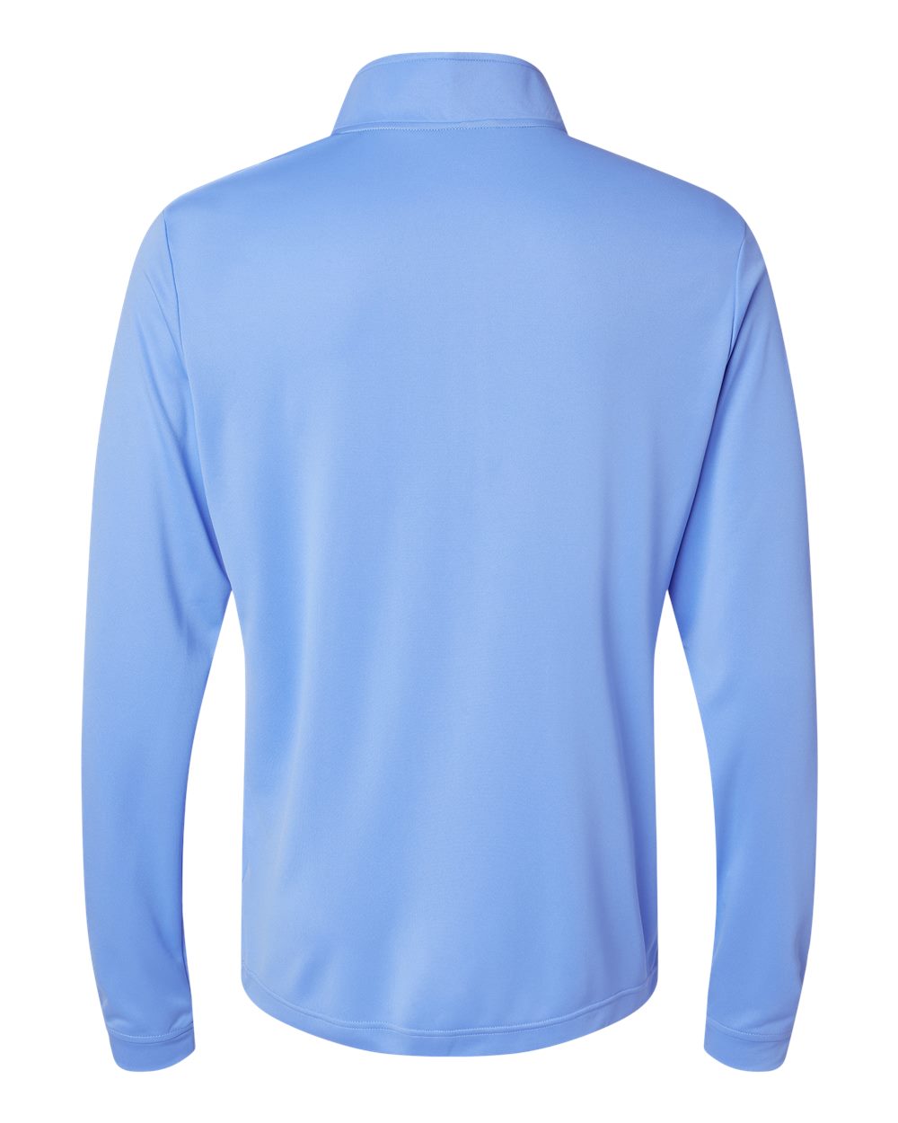 Men's Lightweight Quarter-Zip Pullover - Back - B01153252 - Blue Fusion