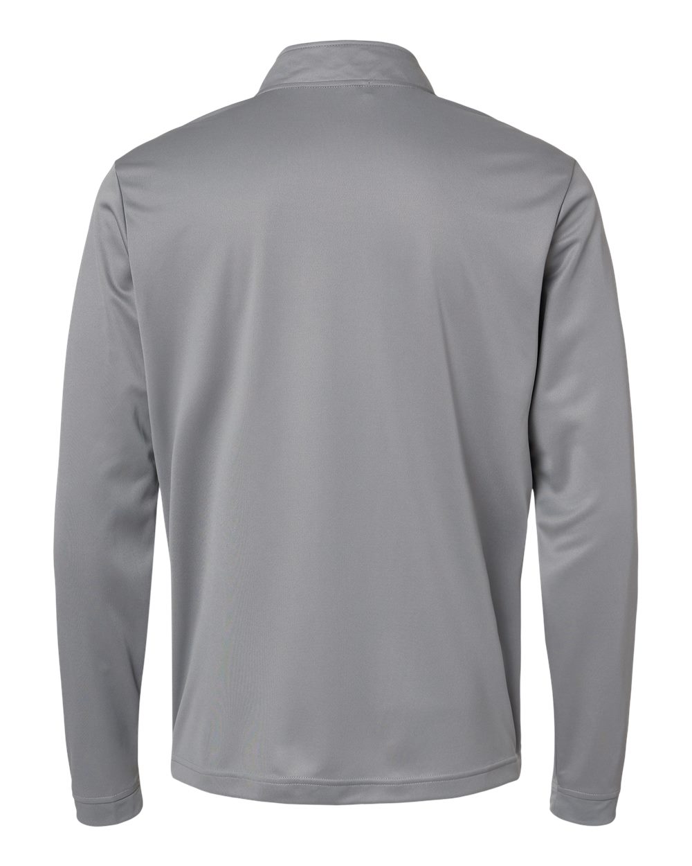 Men's Lightweight Quarter-Zip Pullover - Back - B01153582 - Grey Three
