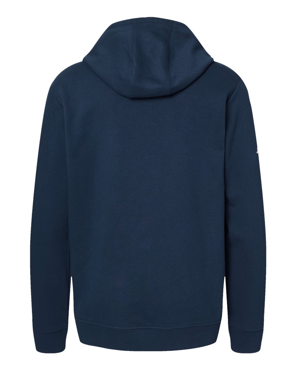 Unisex Fleece Hooded Sweatshirt - Back - B03853652 - Collegiate Navy