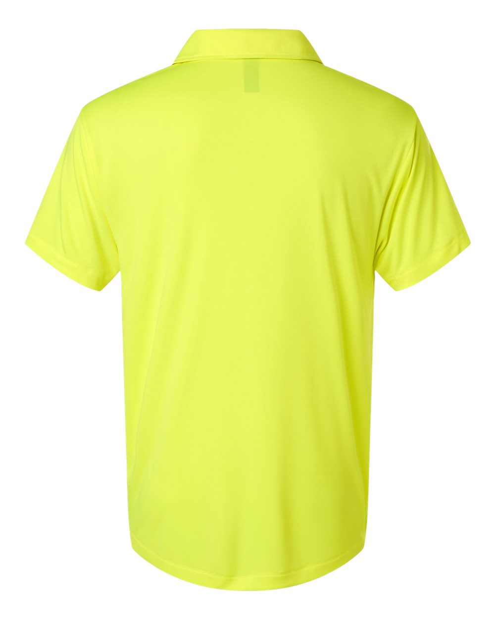 Men's Pro-Lock Performance Polo - Back - B00196132 - Neon Yellow