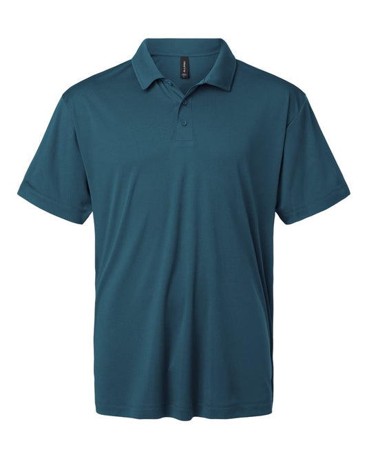 Men's Pro-Lock Performance Polo - Front - B00196252 - Atlantic Blue