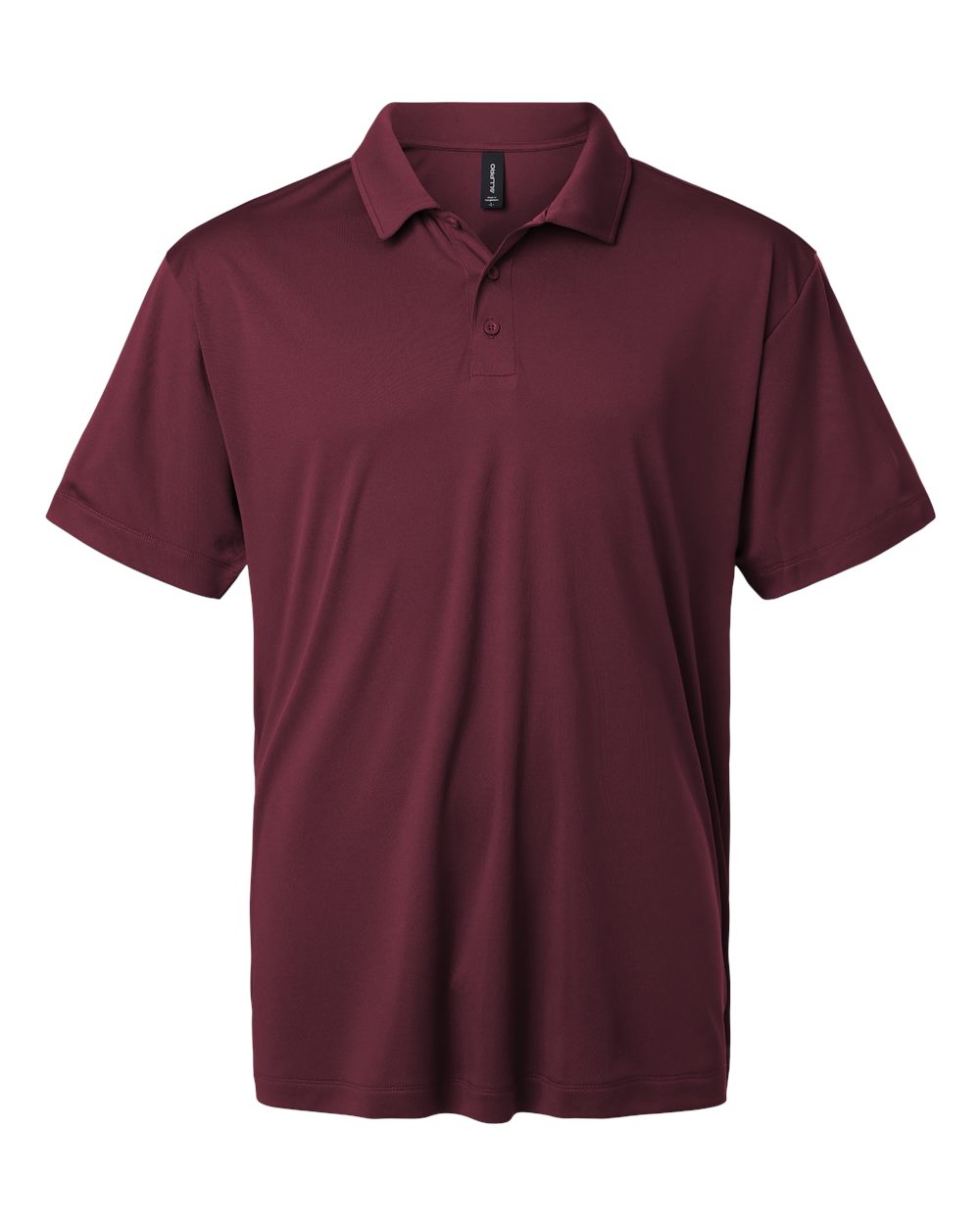 Men's Pro-Lock Performance Polo - Front - B00196532 - Maroon