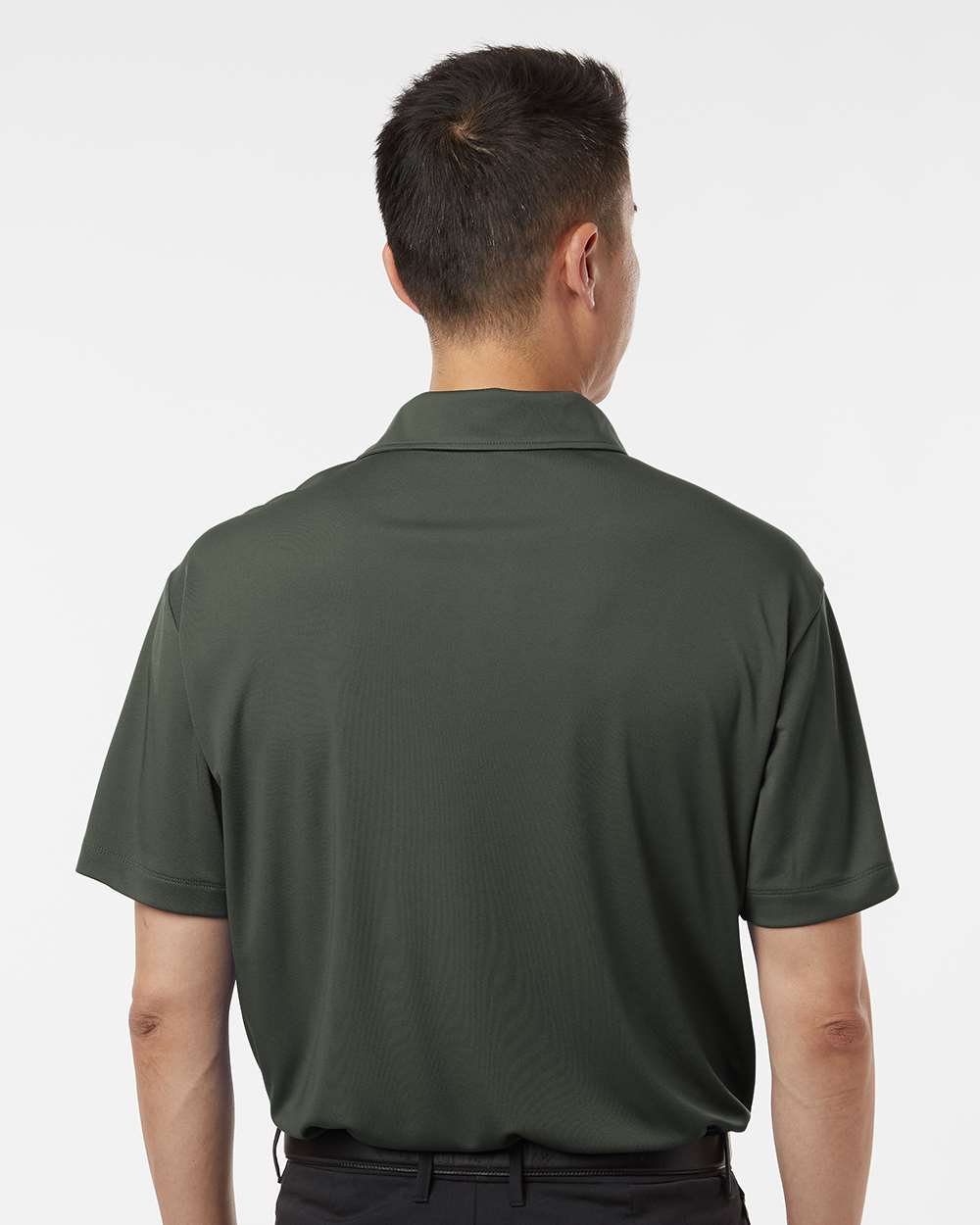 Men's Pro-Lock Performance Polo - OnModelBack - B00196152 - Smoke