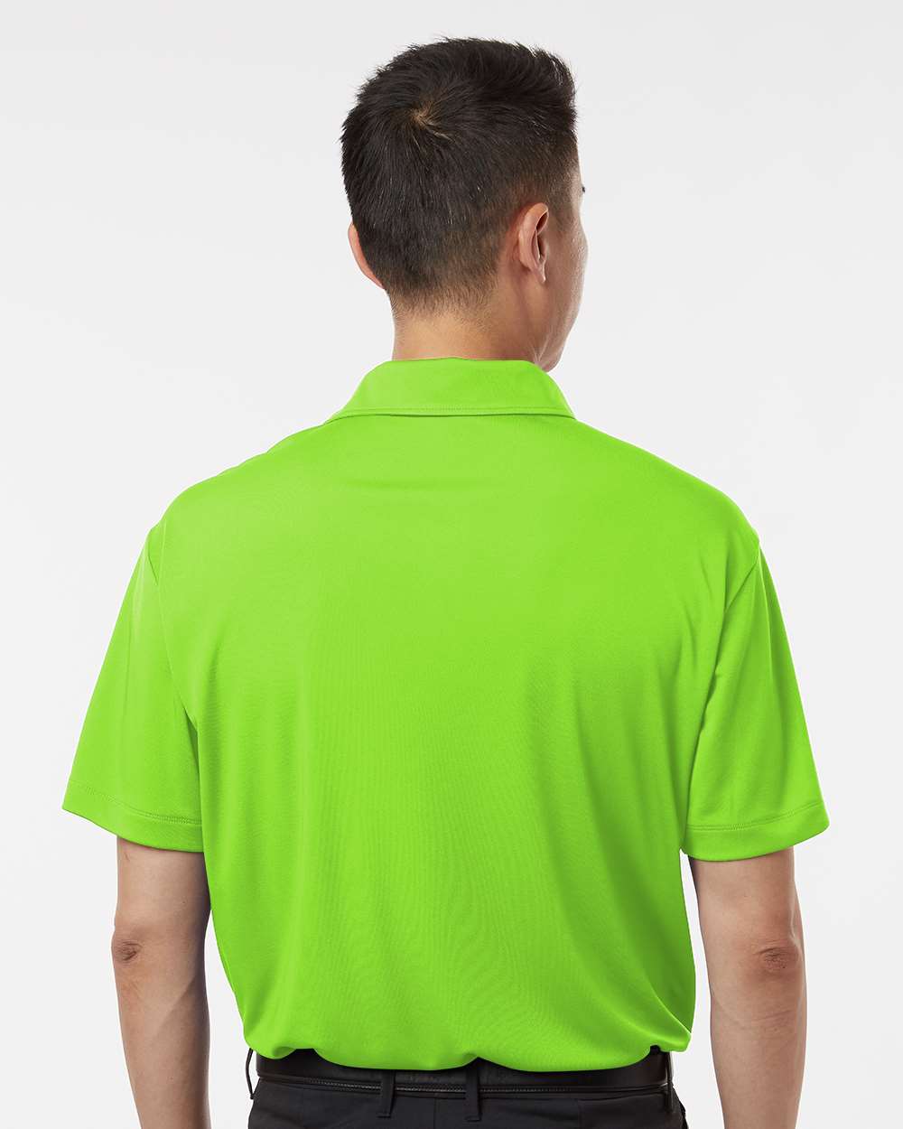 Men's Pro-Lock Performance Polo - OnModelBack - B00196172 - Lime