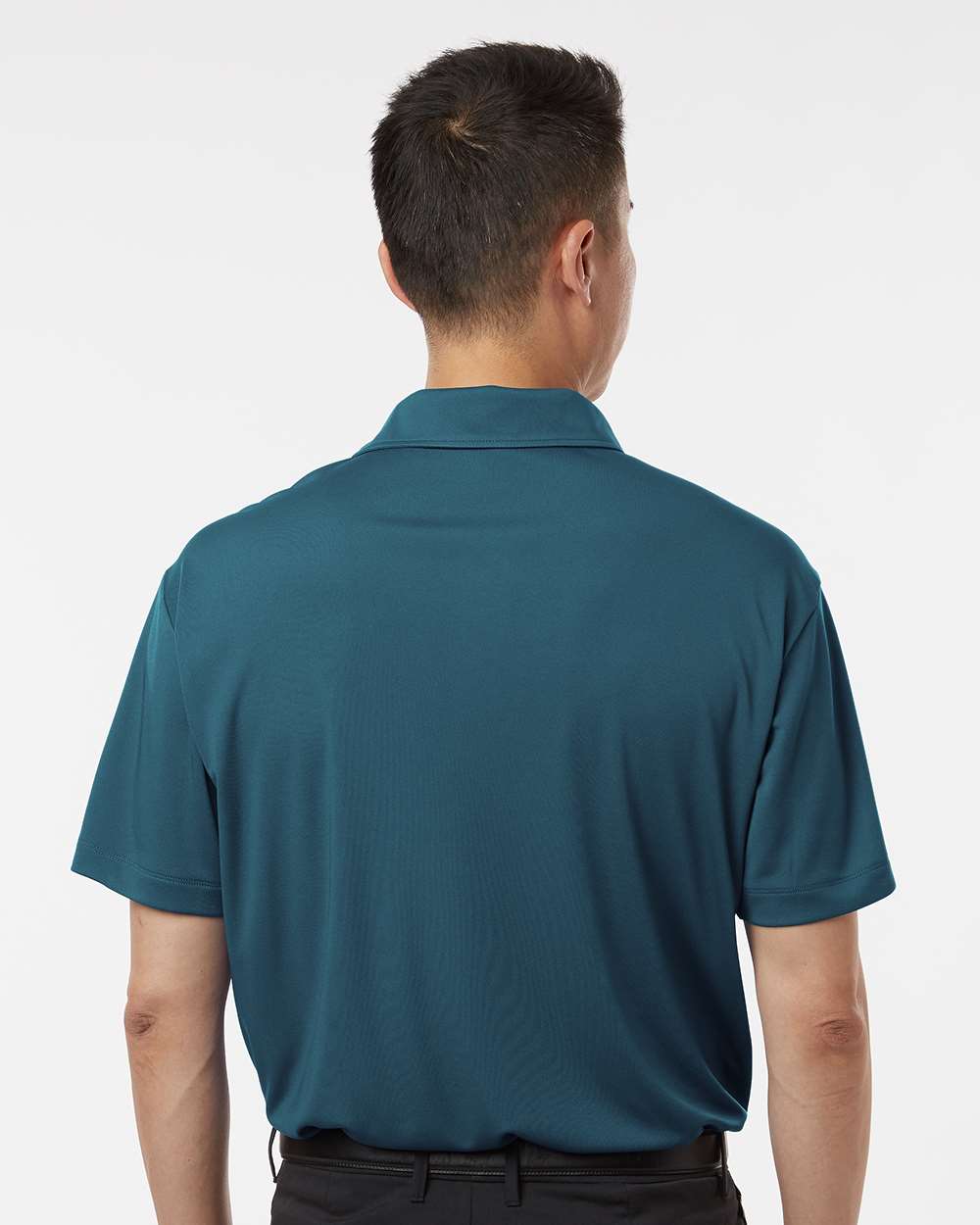Men's Pro-Lock Performance Polo - OnModelBack - B00196252 - Atlantic Blue