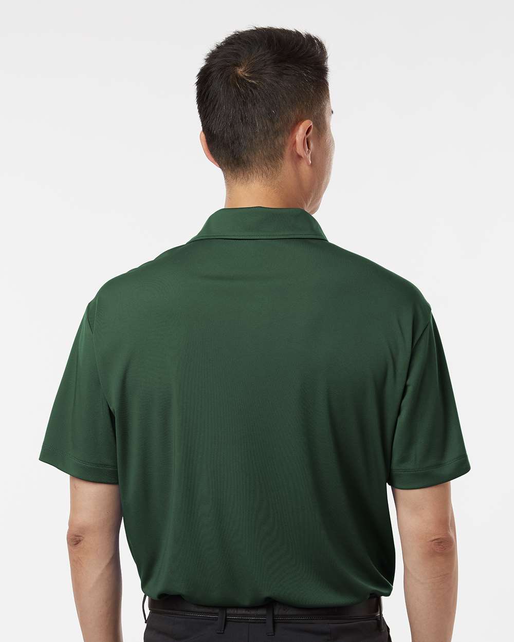 Men's Pro-Lock Performance Polo - OnModelBack - B00196542 - Forest Green