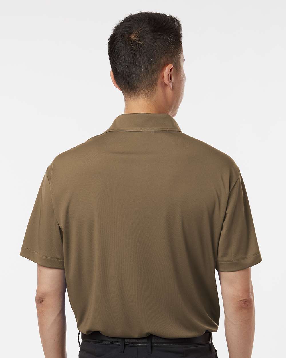 Men's Pro-Lock Performance Polo - OnModelBack - B00196602 - Cigar