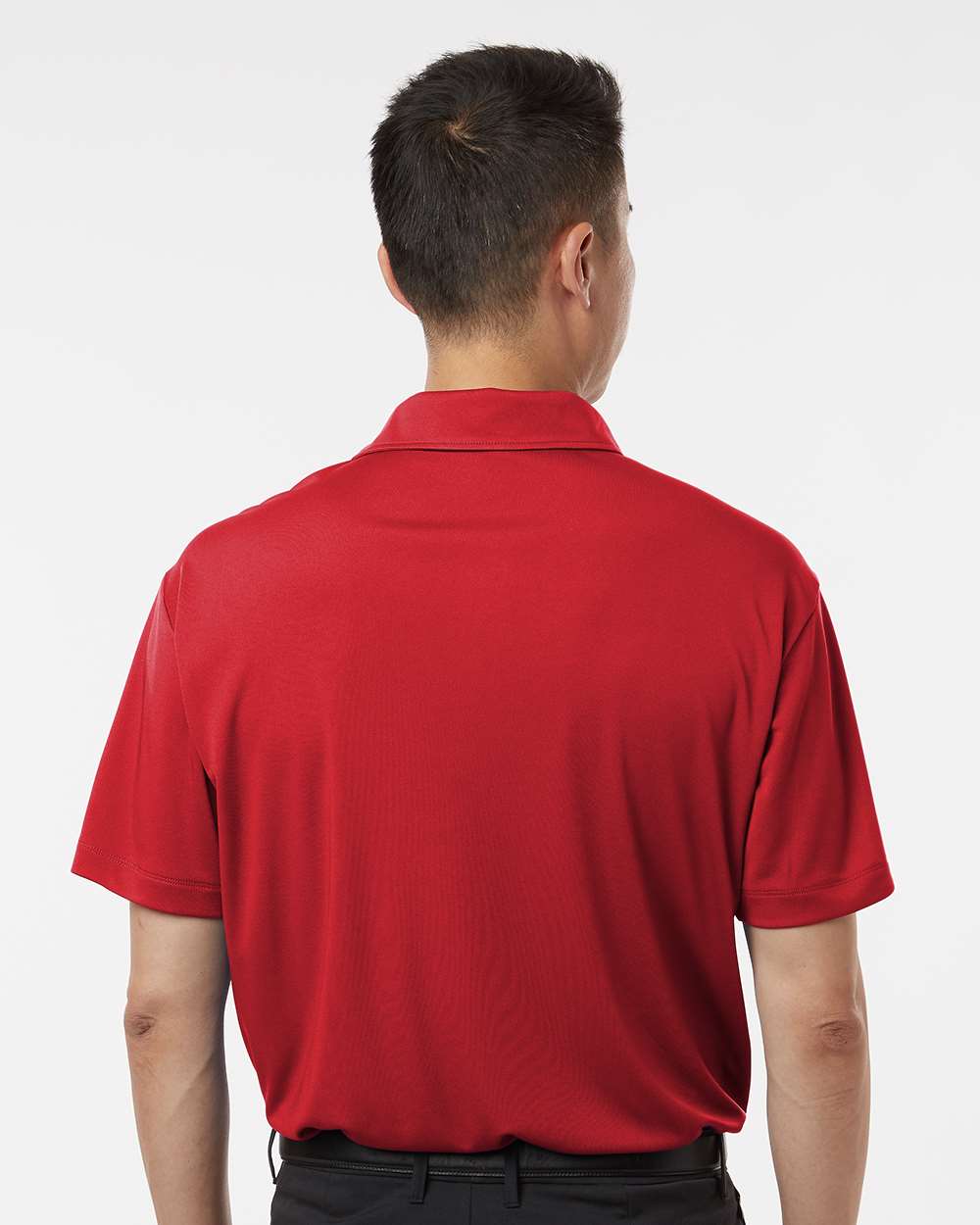 Men's Pro-Lock Performance Polo - OnModelBack - B00196702 - Red