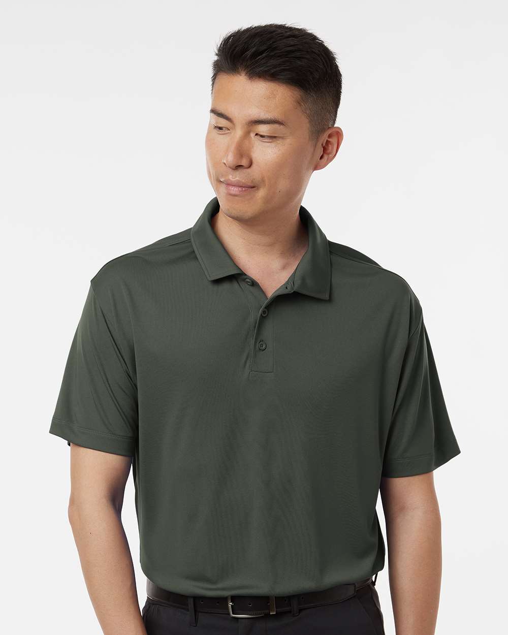 Men's Pro-Lock Performance Polo - OnModelFront - B00196152 - Smoke