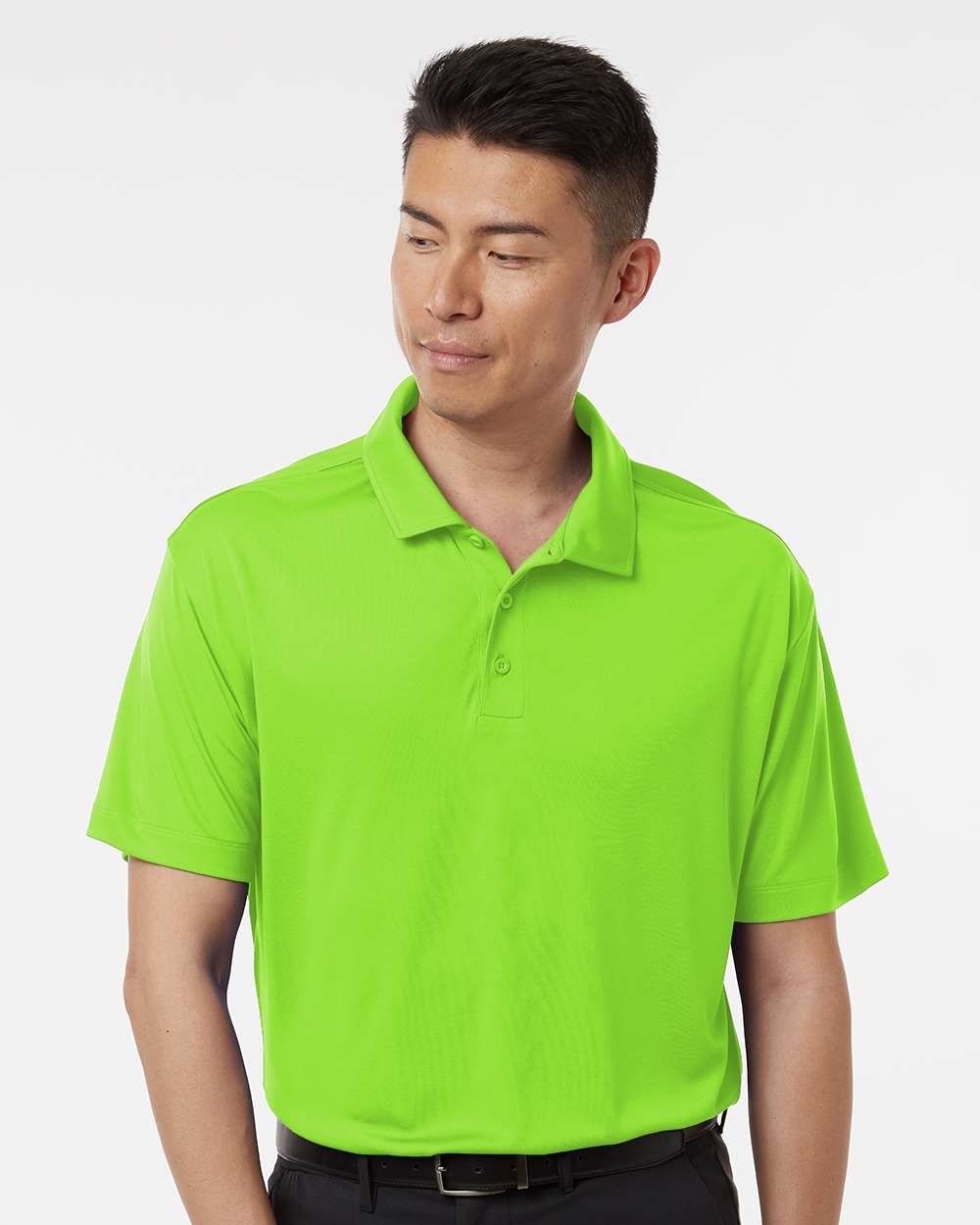 Men's Pro-Lock Performance Polo - OnModelFront - B00196172 - Lime