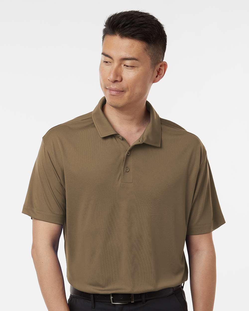 Men's Pro-Lock Performance Polo - OnModelFront - B00196602 - Cigar