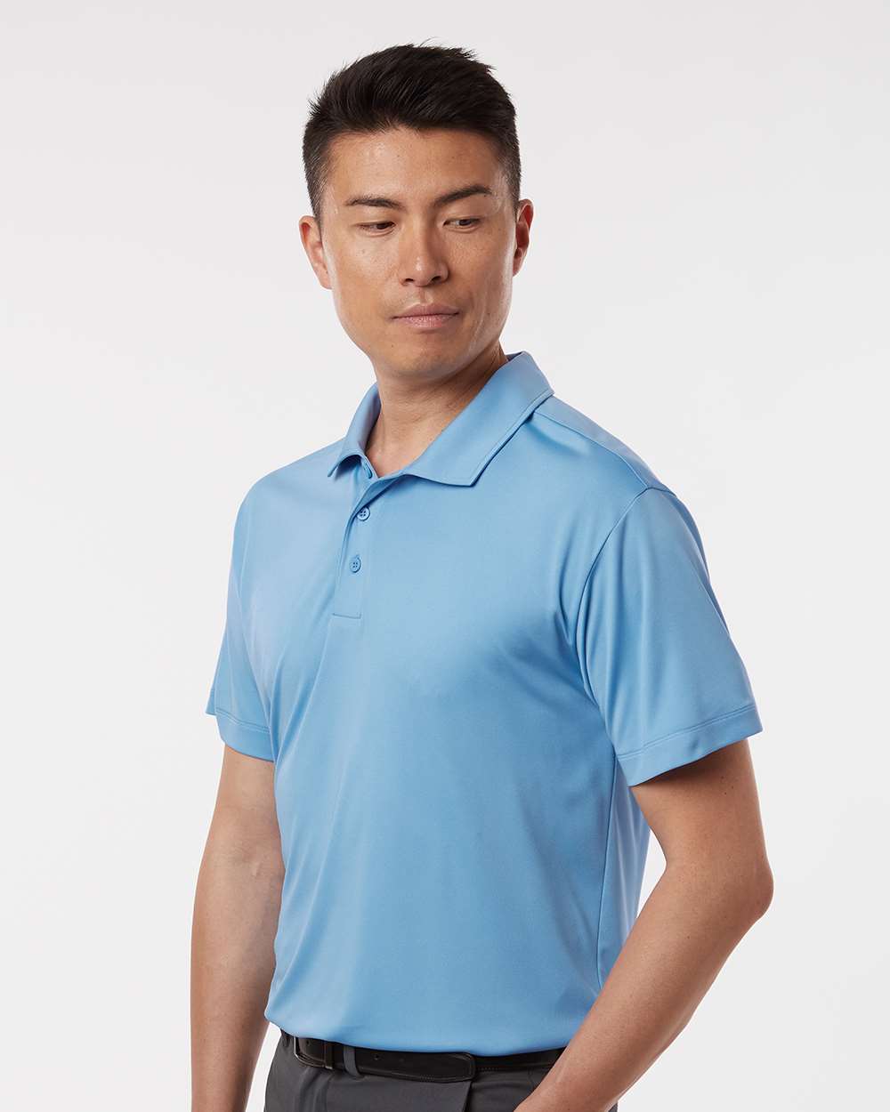 Men's Pro-Lock Performance Polo - OnModelSide - B00196102 - Carolina Blue
