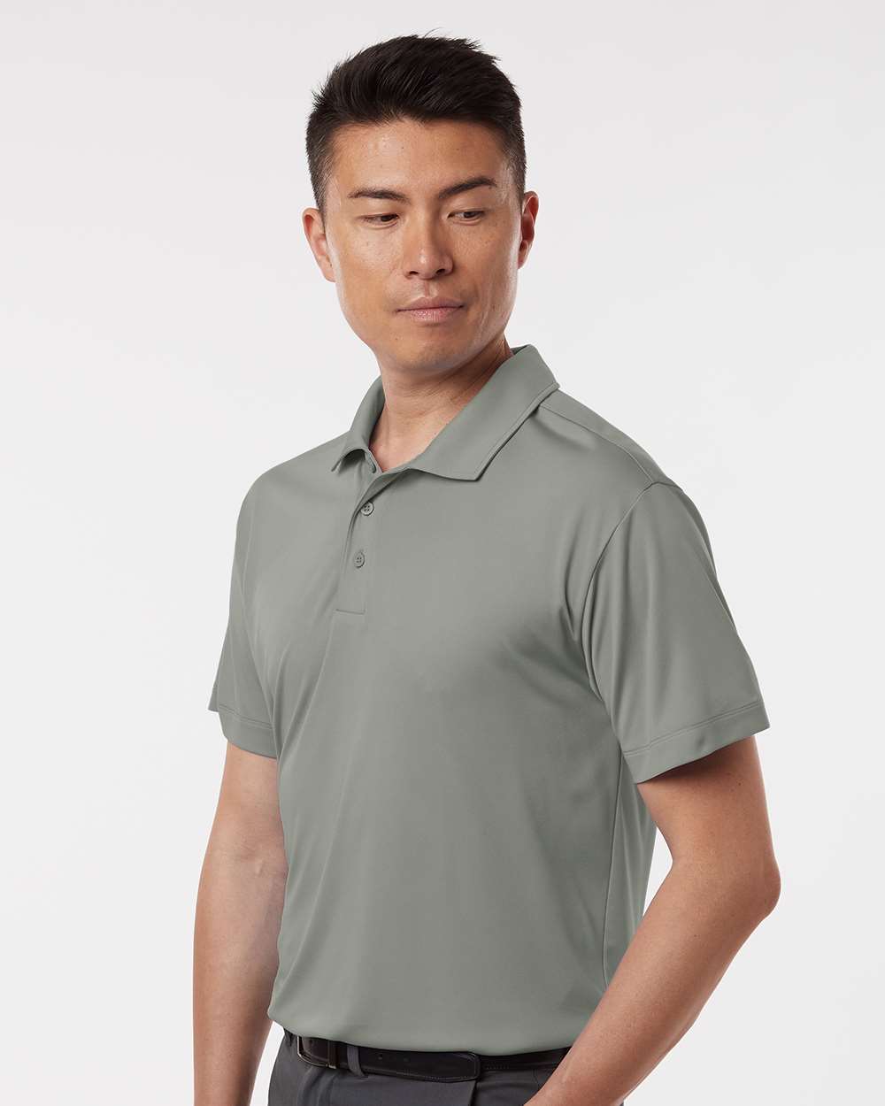 Men's Pro-Lock Performance Polo - OnModelSide - B00196112 - Greystone