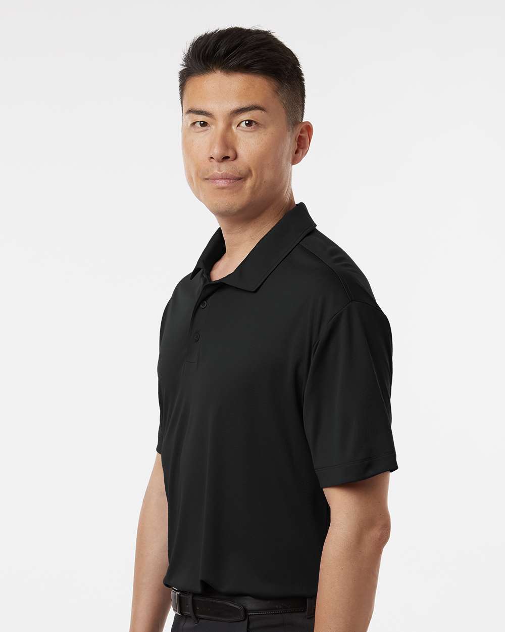 Men's Pro-Lock Performance Polo - OnModelSide - B00196502 - Black