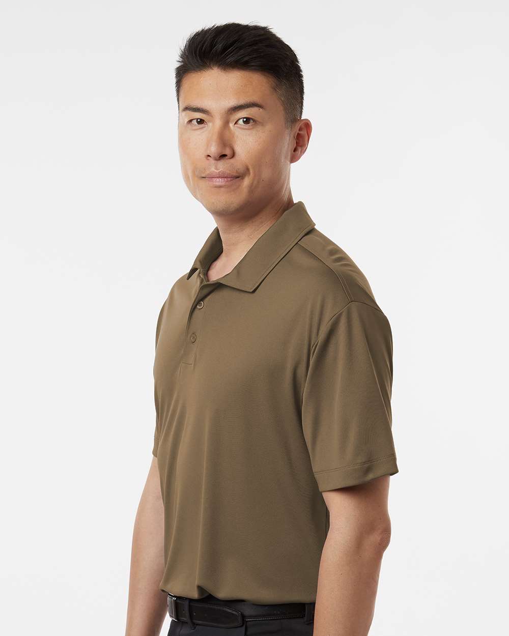 Men's Pro-Lock Performance Polo - OnModelSide - B00196602 - Cigar