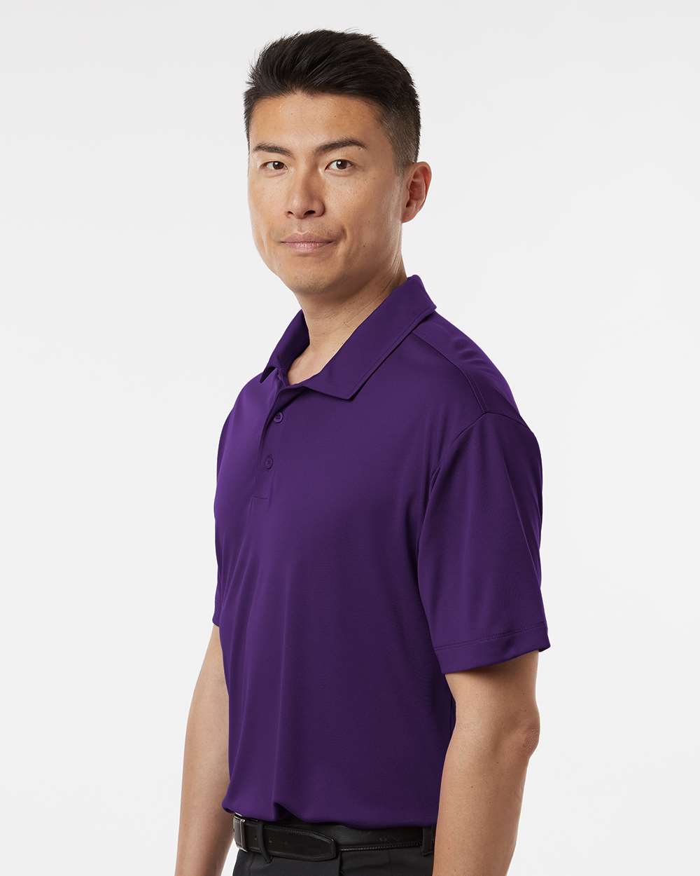 Men's Pro-Lock Performance Polo - OnModelSide - B00196672 - Purple