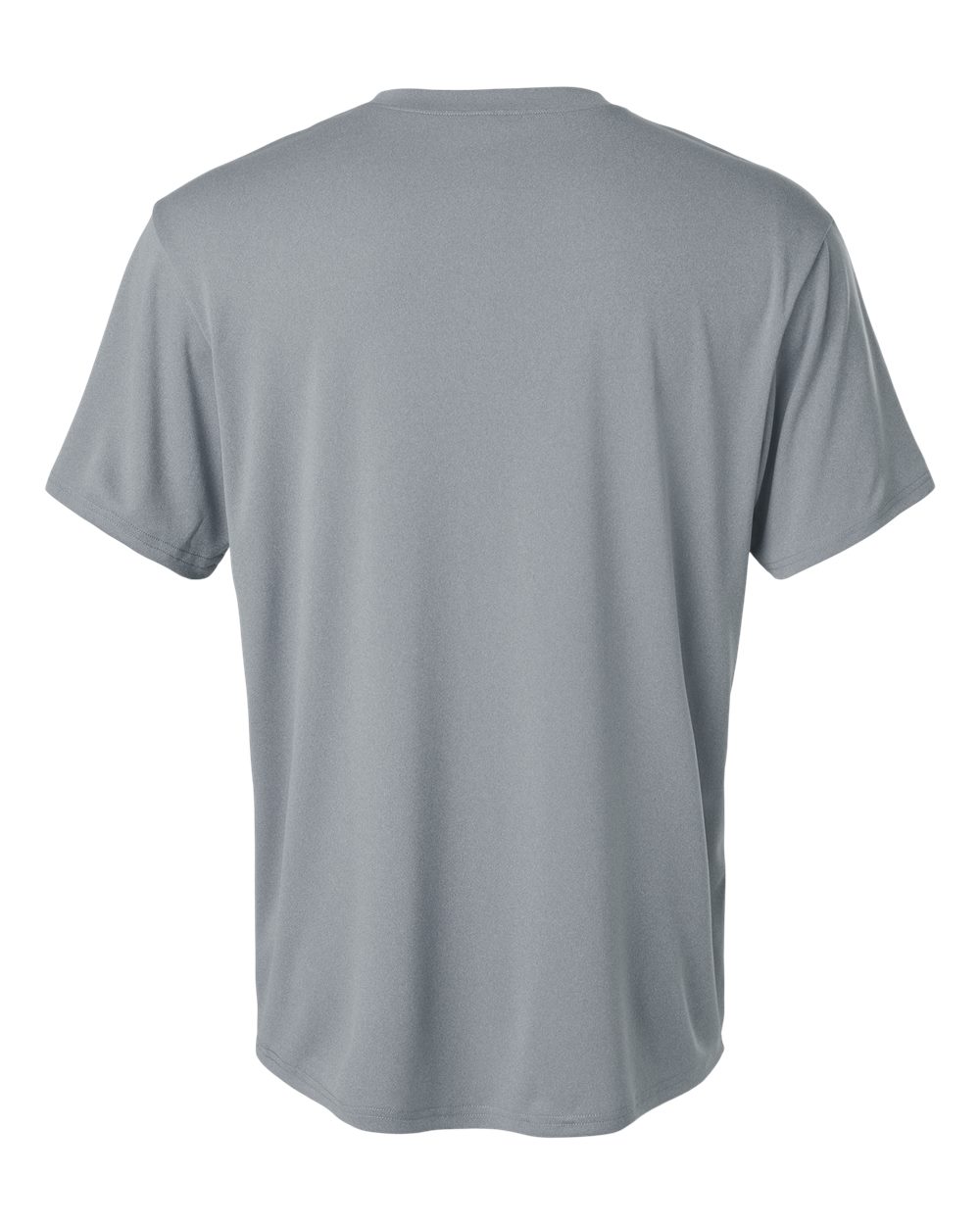 Men's Pro-Lock Performance T-Shirt - Back - B00396092 - Heather Steel