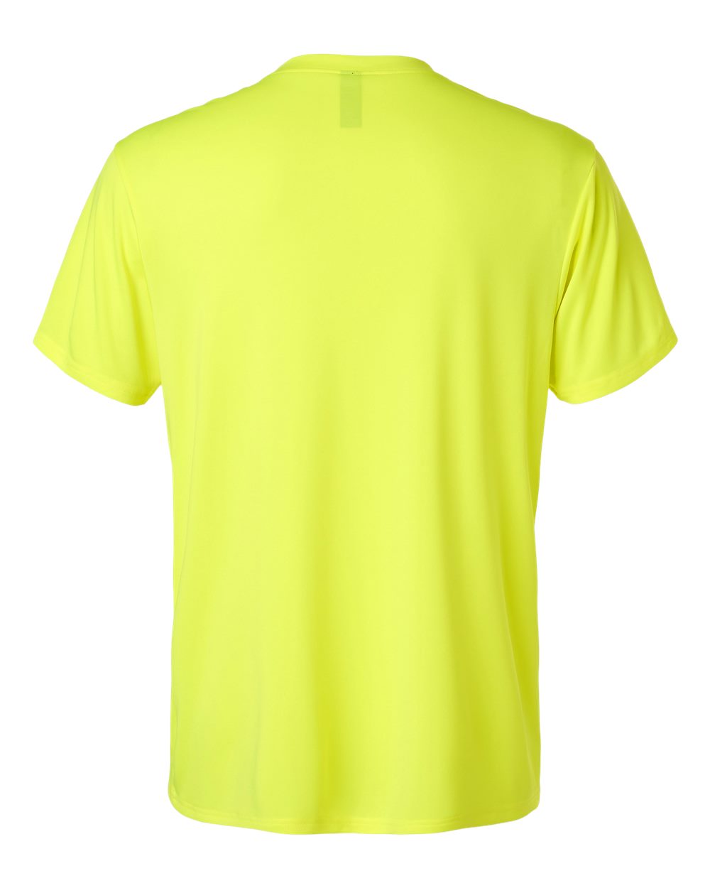 Men's Pro-Lock Performance T-Shirt - Back - B00396182 - Neon Yellow