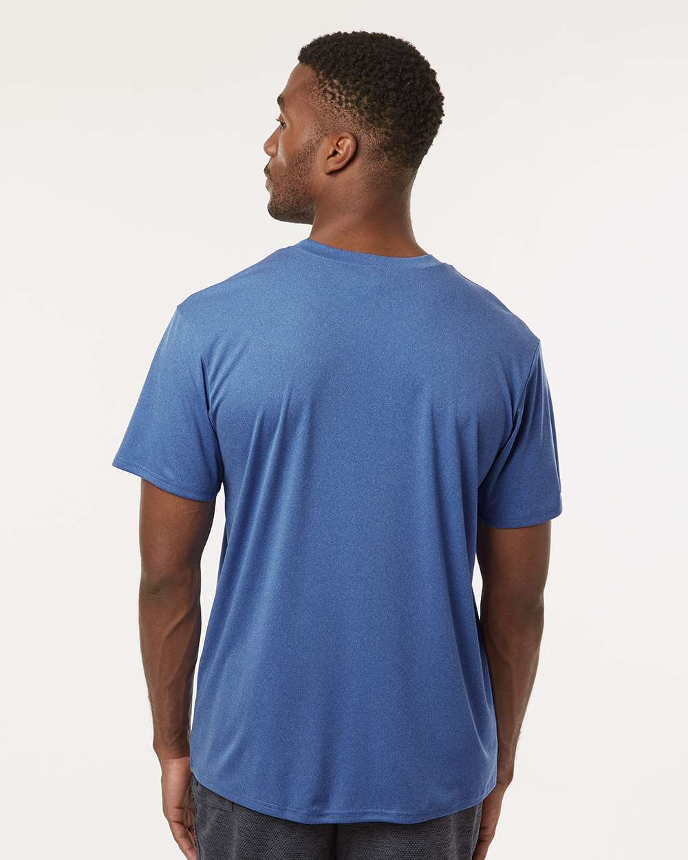 Men's Pro-Lock Performance T-Shirt - OnModelBack - B00396752 - Heather Royal