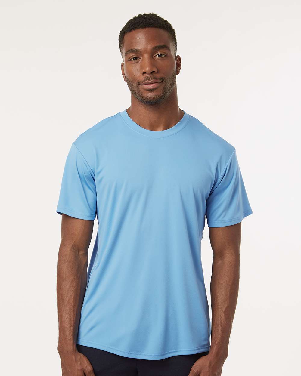 Men's Pro-Lock Performance T-Shirt - OnModelFront - B00396102 - Carolina Blue