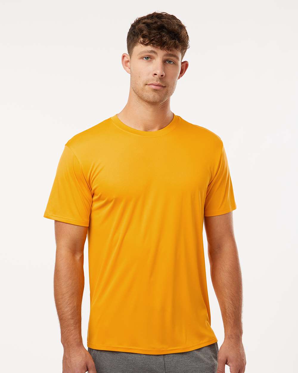 Men's Pro-Lock Performance T-Shirt - OnModelFront - B00396122 - Gold