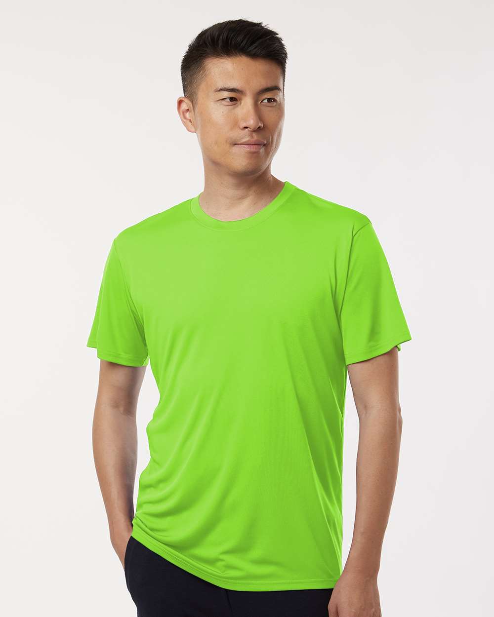 Men's Pro-Lock Performance T-Shirt - OnModelFront - B00396152 - Lime